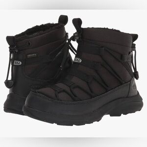 KEEN UNEEK SNK CHUKKA II WP W BLACK/BLACK Sz 9